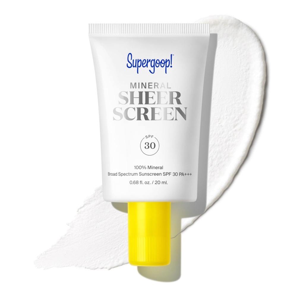 Supergoop! Mineral Sheerscreen SPF 30 sunscreen lotion; NWT